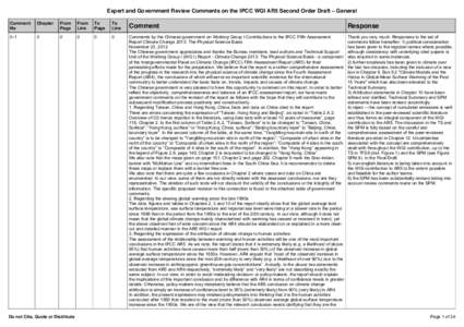 Atmospheric sciences / IPCC Fifth Assessment Report / IPCC Third Assessment Report / IPCC Fourth Assessment Report / IPCC Summary for Policymakers / Climate sensitivity / Radiative forcing / IPCC Second Assessment Report / Special Report on Emissions Scenarios / Climate change / Climatology / Intergovernmental Panel on Climate Change