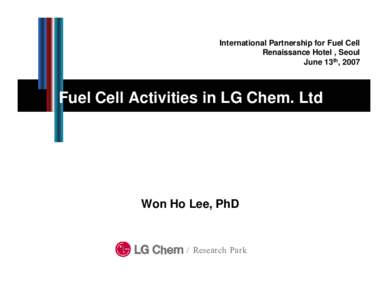 LG Chem’s  Science & Technology