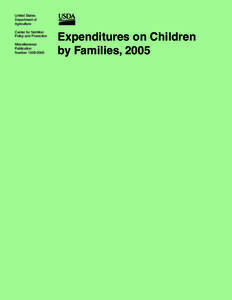 United States Department of Agriculture Center for Nutrition Policy and Promotion Miscellaneous