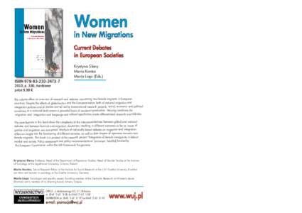Women  Women in New Migrations