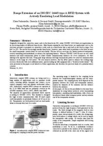 Radio-frequency identification / Ubiquitous computing / Wireless / ISO standards / Radio electronics / ISO/IEC 14443 / Antenna / Contactless smart card / Loop antenna / Technology / Electronic engineering / Telecommunications engineering