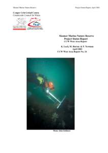 Skomer Marine Nature Reserve  Project Status Report, April 2003 Cyngor Cefn Gwlad Cymru Countryside Council for Wales