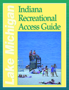 Lake Michigan  Indiana Recreational Access Guide