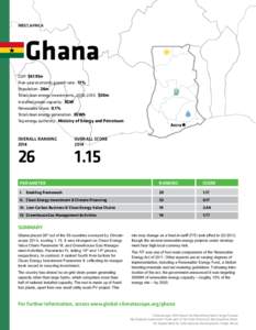 WEST AFRICA  Ghana GDP: $47.9bn Five-year economic growth rate: 13% Population: 26m