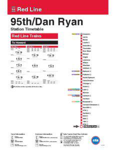 Red Line  95th/Dan Ryan