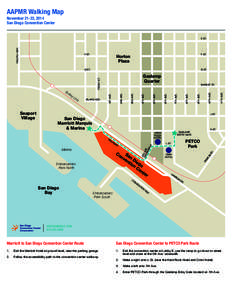 AAPMR Walking Map November 21-22, 2014 A ST. San Diego Convention Center C ST.