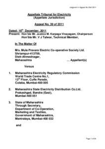 Appellate Tribunal for Electricity