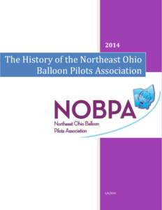 2014  The History of the Northeast Ohio Balloon Pilots Association[removed]