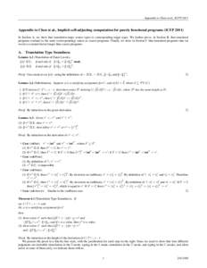 Appendix to Chen et al., ICFPAppendix to Chen et al., Implicit self-adjusting computation for purely functional programs (ICFPIn Section A, we show that translation maps source types to corresponding target