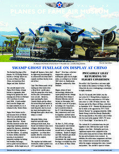 Planes of Fame Air Museum / Aircraft / Carrier-based aircraft / Edward T. Maloney / Piccadilly Lilly II / Chino Airport / Swamp Ghost / Steve Hinton / Boeing B-17 Flying Fortress / Aviation / Military aircraft / Air racing