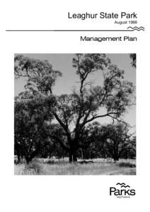 Leaghur State Park Management Plan 1998