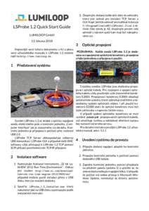 LSProbe 1.2 Quick Start Guide (cz)