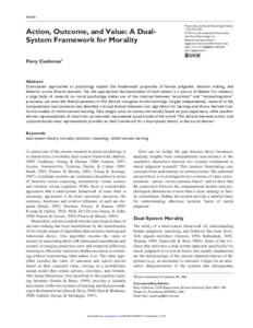 research-article2013 PSRXXX10.1177<italic>Personality and Social Psychology Review</italic>Cushman  Article