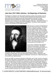 Esotericism / John Dee / Mystics / Hermeticism / Edward Kelley / Dee / Alchemy / Enochian magic / British people / English people