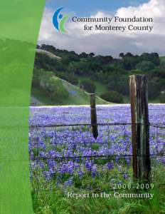 Community Foundation for Monterey County[removed]Report to the Community