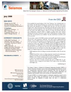 Structural engineering / Network for Earthquake Engineering Simulation / OpenSees / Christian Gottfried Daniel Nees von Esenbeck / Theodor Friedrich Ludwig Nees von Esenbeck / Seismic analysis / Earthquake engineering / Civil engineering / Construction