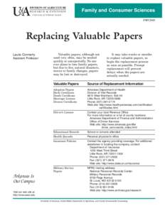 Replacing Valuable Papers - FSFCS45