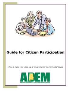 ADEM Guide for Citizen Participation