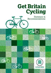 The Get Britain Cycling inquiry was an initiative of the All Party Parliamentary Cycling Group (APPCG), a cross party body with members in both the House of Commons and the House of Lords, with the aim “to enable more