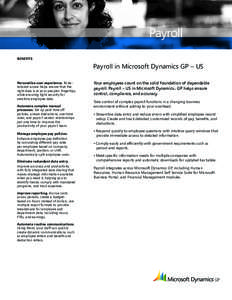 Finance / Accounting software / Expense / Payroll / Employment / Microsoft Dynamics GP / Paycheck / Accounts payable / Timesheet / Accountancy / Employment compensation / Business