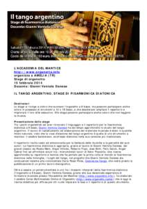 L’ACCADEMIA DEL MANTICE http://www.organetto.info organizza a AMELIA (TR)