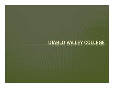 ”  DIABLO VALLEY COLLEGE WHAT WAS New administrative team