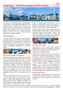 Data centre facilitation fact sheet