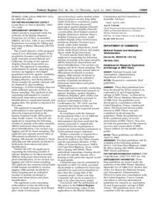 Federal Register / Vol. 66, No[removed]Thursday, April 12, [removed]Notices HI 96822–2396; phone[removed]–1221; fax[removed]–1240. FOR FURTHER INFORMATION CONTACT: Lynne Barre or Trevor Spradlin, ([removed]–2289.