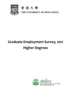 Master of Business Administration / Employment in Hong Kong / Central University of Finance and Economics / University of Hong Kong / Doctorate / Academic degree