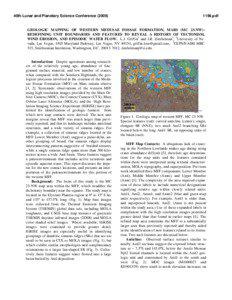 Amazonis quadrangle / Medusae Fossae Formation / Thermal Emission Imaging System / Fossa / Mars / Planetary geology / Planetary science