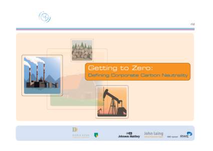 Getting to Zero: Defining Corporate Carbon Neutrality Forum for the Future  Clean Air – Cool Planet