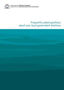 Accountability / Returning officer / Australian Electoral Commission / Postal voting / Electoral roll / Suffrage / Election Day / Elections in the United Kingdom / Electoral system of Australia / Elections / Politics / Government