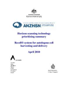 Horizon Scanning Briefing Template