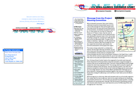 Interstate 74 in Iowa / Traffic congestion / I-74 Bridge / Davenport /  Iowa / Moline /  Illinois / Quad Cities / Interstate 74 / Mississippi River / I-35W Mississippi River bridge / Transport / Geography of the United States / Interstate Highway System