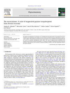 The recurvatianes: A suite of oxygenated guaiane sesquiterpenes from Perezia recurvata