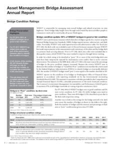 Asset Management: Bridge Assessment Annual Report - Gray Notebook