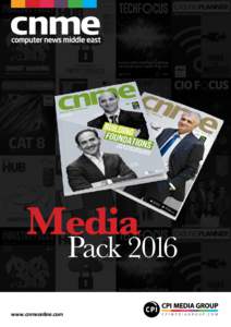 Media  Pack 2016 www.cnmeonline.com