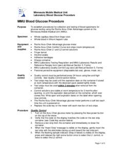 Microsoft Word - MMU BLOOD GLUCOSE PROCEDURE[removed]docx