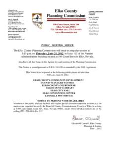 S. Randy Brown Planning & Zoning Director Natural Resource Manager[removed]Ext[removed]removed] John W. Kingwell