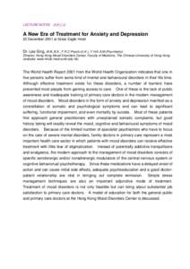 Psychopathology / Bipolar spectrum / Mental disorder / Sociology / Major depressive disorder / Psychoeducation / Emotional and behavioral disorders / Treatment of mental disorders / Recurrent brief depression / Psychiatry / Abnormal psychology / Mood disorders