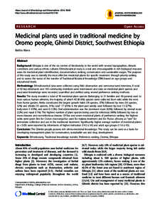 Ethnomedicinal and ecological status of plants in Garhwal Himalaya, India