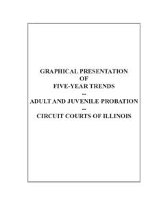 GRAPHICAL PRESENTATION OF FIVE-YEAR TRENDS -ADULT AND JUVENILE PROBATION -CIRCUIT COURTS OF ILLINOIS