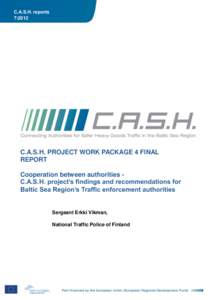 C.A.S.H. reports 7:C.A.S.H. PROJECT WORK PACKAGE 4 FINAL