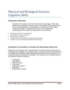 Scientific method / Knowledge / Psychometrics / Design of experiments / Hypothesis testing / Scientific theory / Statistical hypothesis testing / Question / Hypothesis / Science / Philosophy of science / Statistics