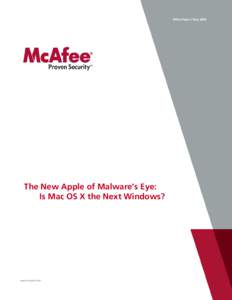 White Paper | May[removed]The New Apple of Malware’s Eye: