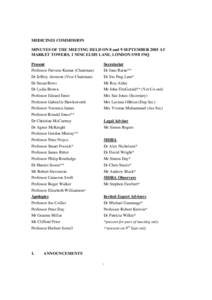 Department of Health / Medical terms / Clinical research / Pharmaceutical industry / Medicines and Healthcare products Regulatory Agency / Yellow Card Scheme / Adverse effect / British Pharmacopoeia / Veterinary Medicines Directorate / Medicine / Health / Executive agencies of the United Kingdom government