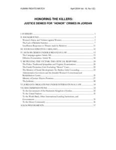 Ethics / Domestic violence / Abuse / Violence / Honor killing / Rana Husseini / Jordan / Women in Pakistan / Male privilege / Gender-based violence / Asia / Violence against women