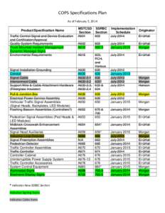 Microsoft Word - COPS Specifications Plan March[removed]