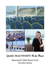 Quality Hotel NOAH’S On the Beach Newcastle’s ONLY Beach Front Function Venue 2