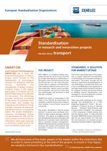 European Standardization Organizations  Standardization 